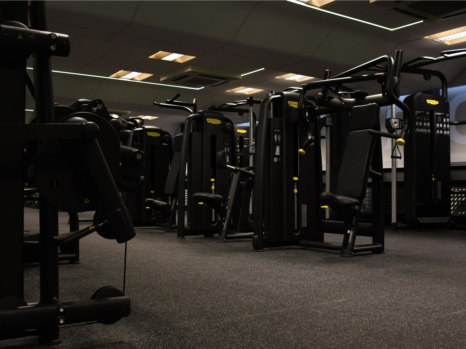 Exercise machines at the Goodwin Sports Centre