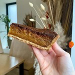 A slice of pie from Bakers Yard Bakery.