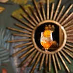 A cocktail in a picture frame.