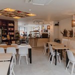 Inside Bakers Yard Bakery.