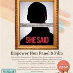 Promo poster for the event.