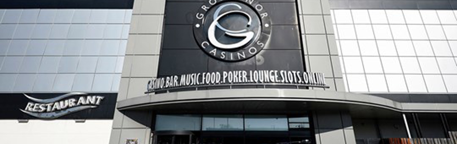 The entrance to the Grosvenor  Casino Sheffield.