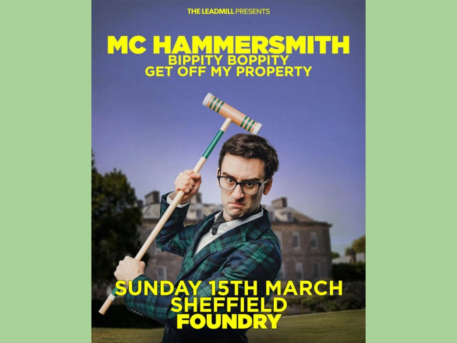 Poster for MC Hammersmith - Bippity Boppity, Get Off My Property