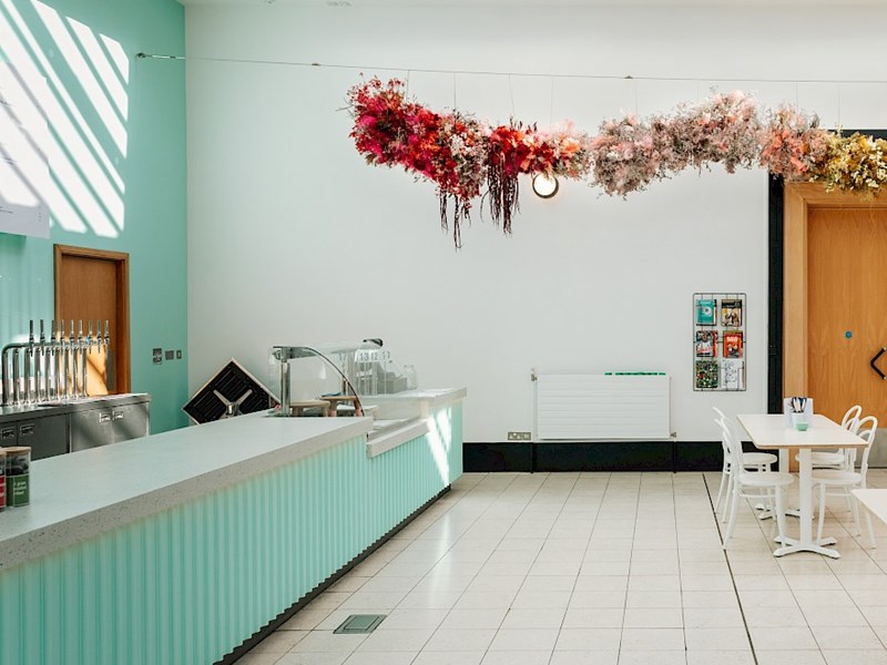 The interior of Ambulo - Millennium Gallery.