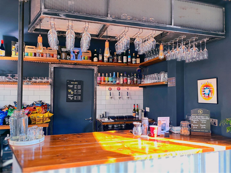 The bar at Hymn To Ninkasi