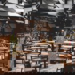 Interior of the Heist Brew Co.