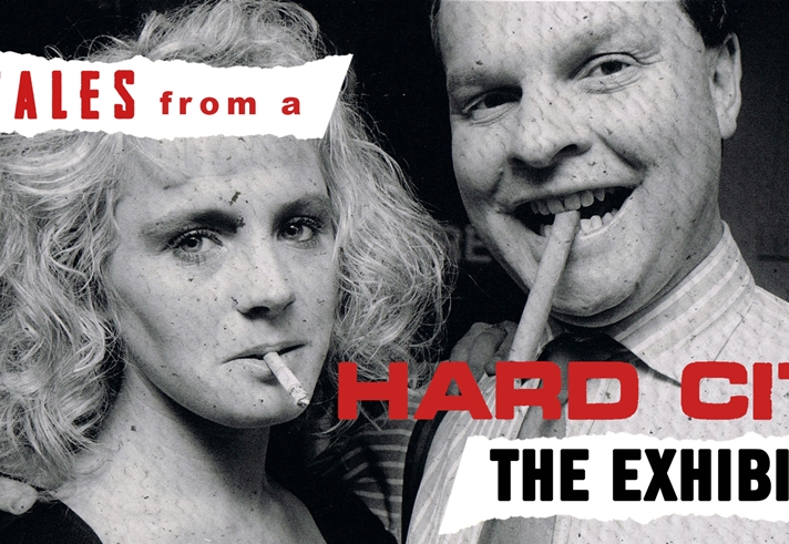 More Tales From A Hard City Exhibition promotional poster. Credit: Bill Stephenson