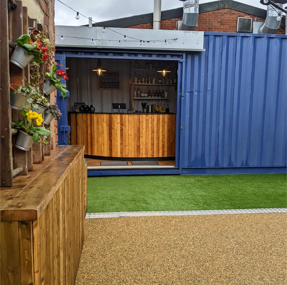 Grafters beers garden