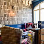 Interior of The Tickled Trout.