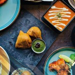 Plates of food at Urban Choola.