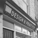 The exterior of the ALD Print premises.