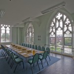A meeting room at St Mary's, Bramall Lane.