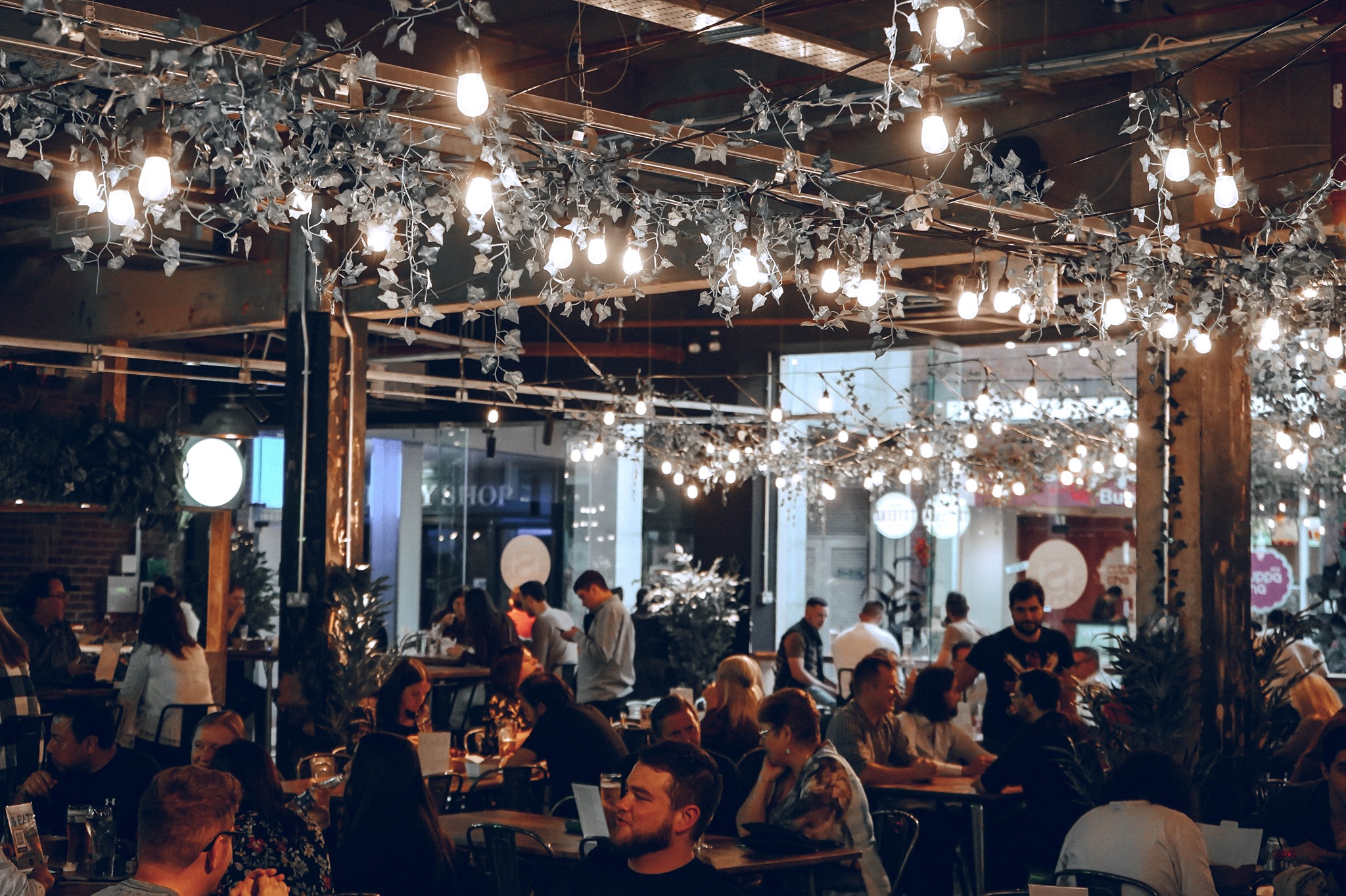 The interior of Sheffield Plate.