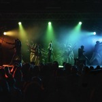  A traditional being performed on stage. 