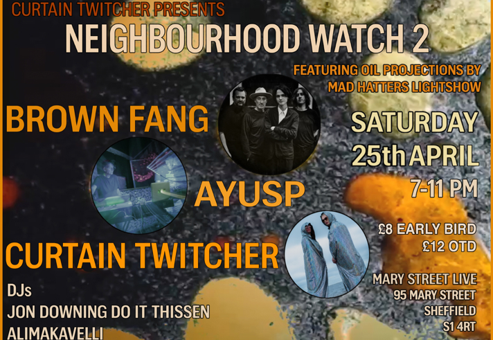 Poster for the event listing the details.