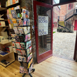 Inside a shop at Leah's Yard 