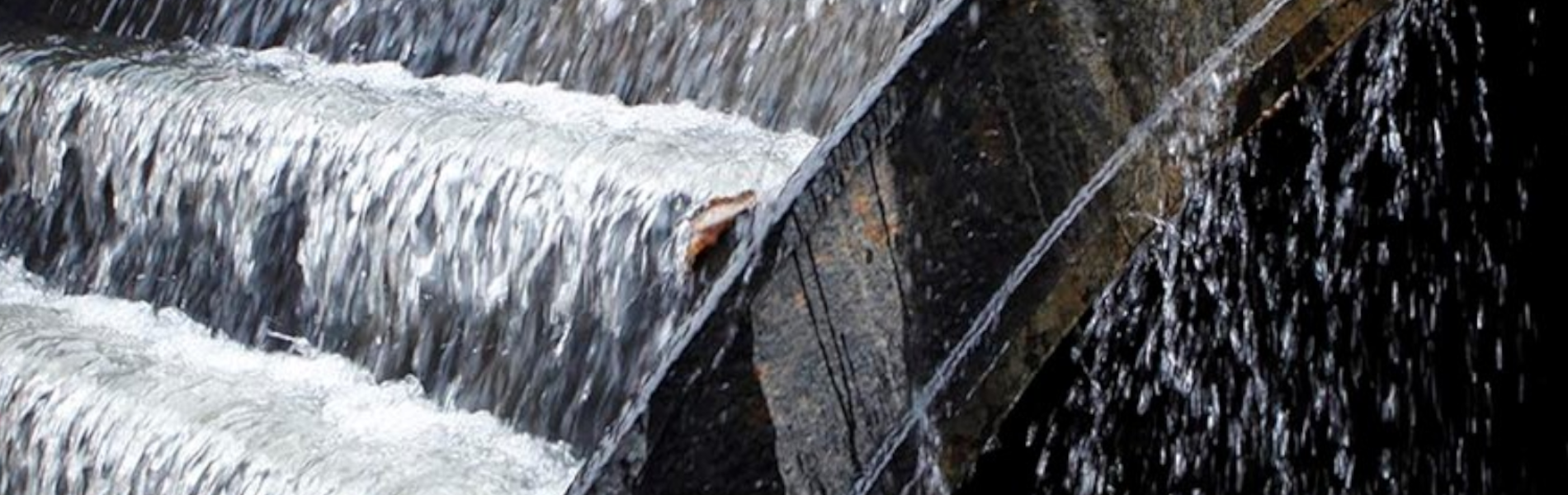The water wheel at the Shepherd Wheel Workshop.