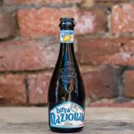 A bottle of Italian craft beer.