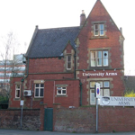 The exterior of The University Arms.