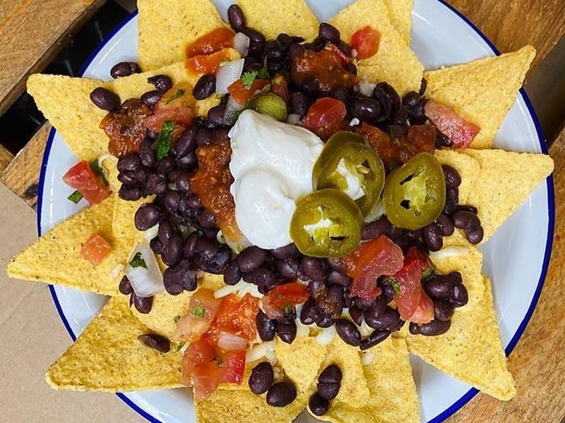 Nachos at The Street Food Chef.