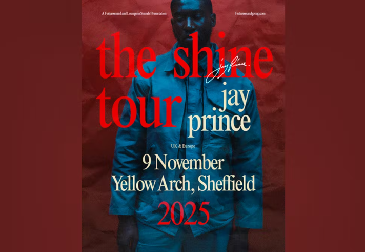 Promo poster for the event featuring a photo of the performer Jay.