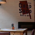 Interior of Chop Shop Bar & Grill.
