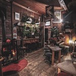 The interior of Cafe #9.