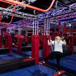 Inside the Ninja Warrior UK Adventure Park.