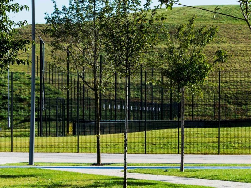 The grounds at the Sheffield Olympic Legacy Park.