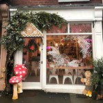 The exterior of Pom Kitchen.