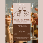 Poster for the event Meet the Maker | Nyetimber .