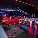Inside the Ninja Warrior UK Adventure Park.