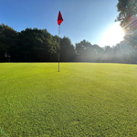 One of the greens at Wortley Golf Club.