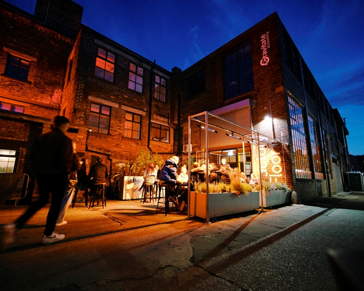 Exterior of Factory Floor.