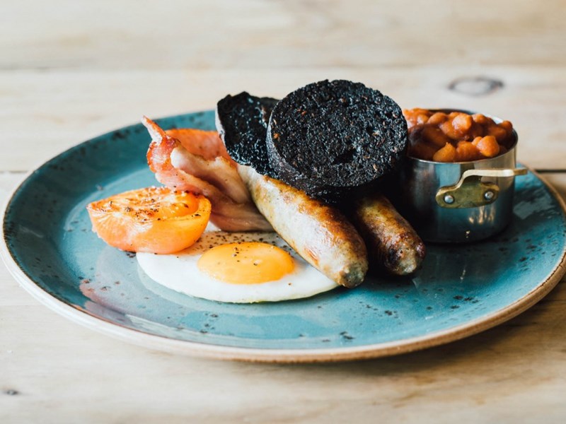 Breakfast at the Hidden Gem.