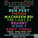 Poster for the event.