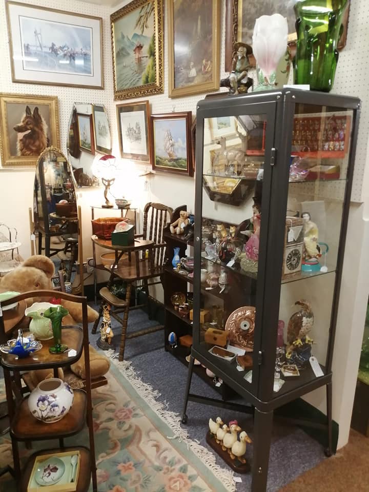 Lots of antiques on display at the Sheffield Antiques Emporium.