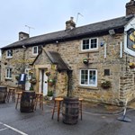 The exterior of the Three Merry Lads.