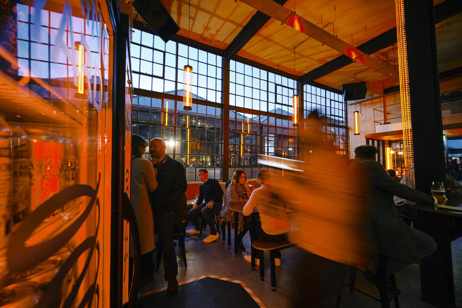 Interior of Factory Floor.