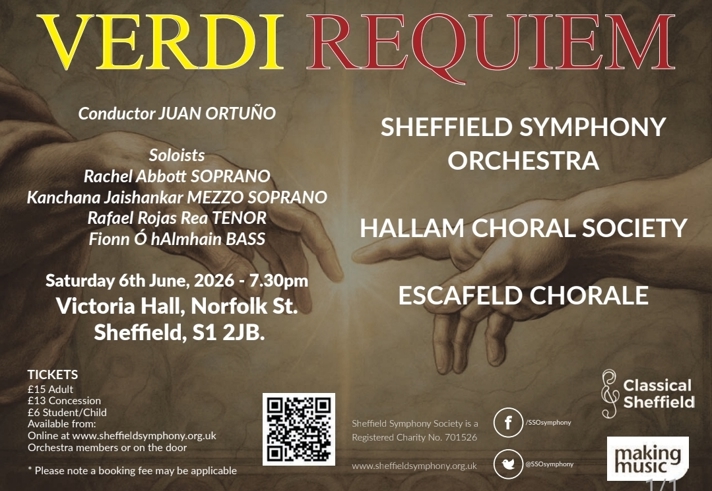 Poster for the event listing all the details.