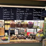 Cake counter at Dukes in the Park