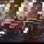 A cosy log burner at The Cremorne