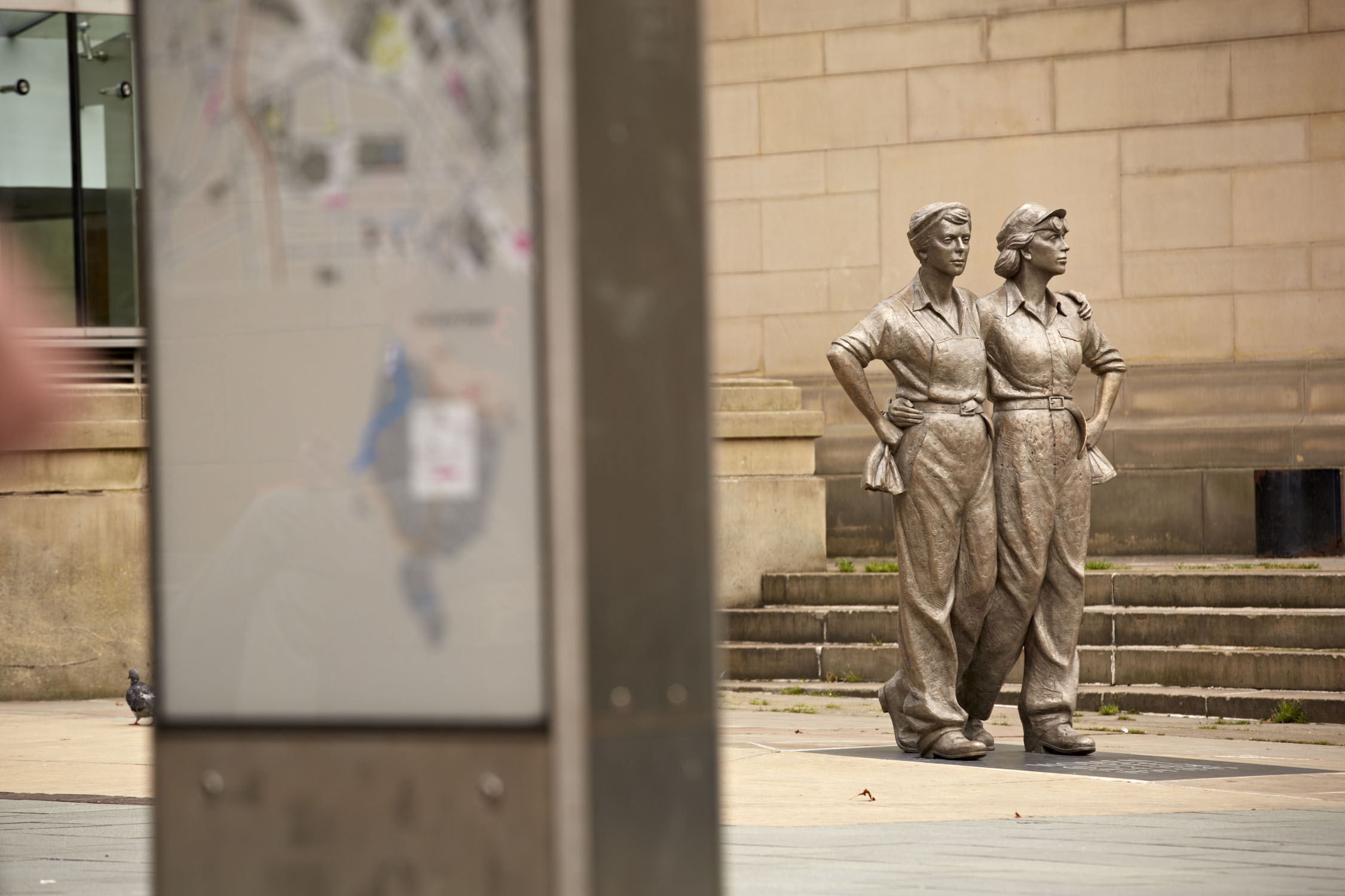 The Women of Steel monument.