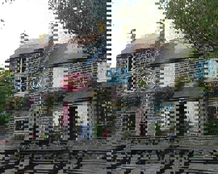 Exterior of The Old Red Lion.