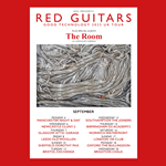 Promo poster for the Red Guitars playing at Dorothy Pax.
