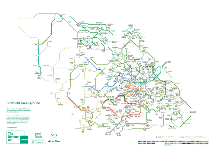 Sheffield Greenground Map