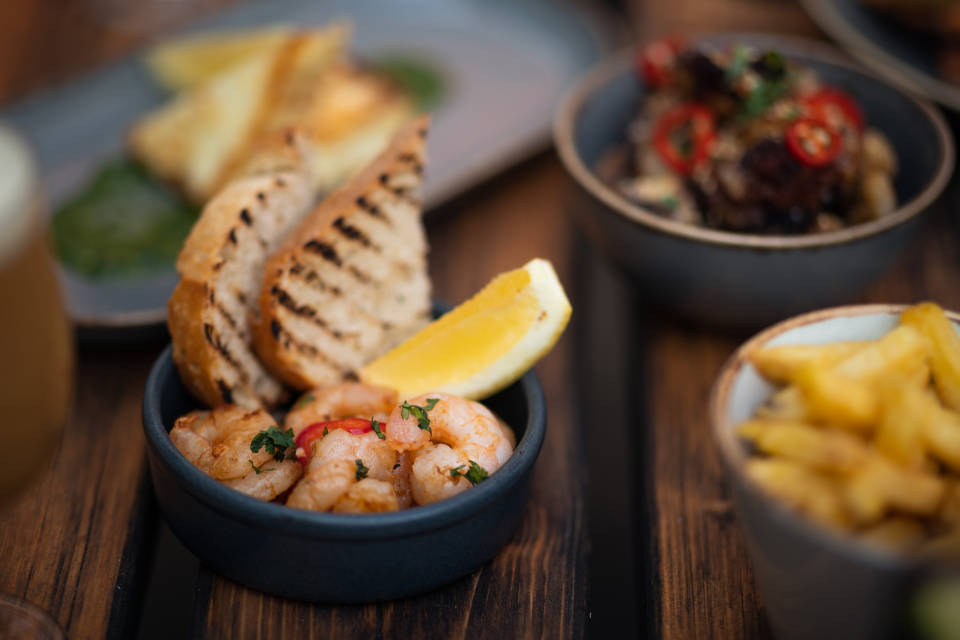 Food at  The Beer Engine.