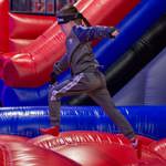 Inside the Ninja Warrior UK Adventure Park.