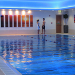 The pool at Mercure St. Paul's Hotel Spa.