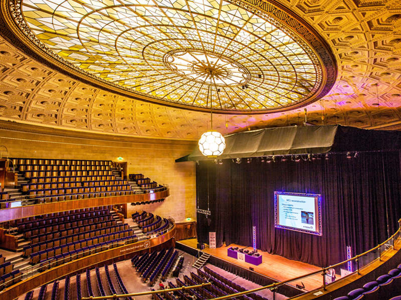 The Oval Hall at Sheffield City Hall.
